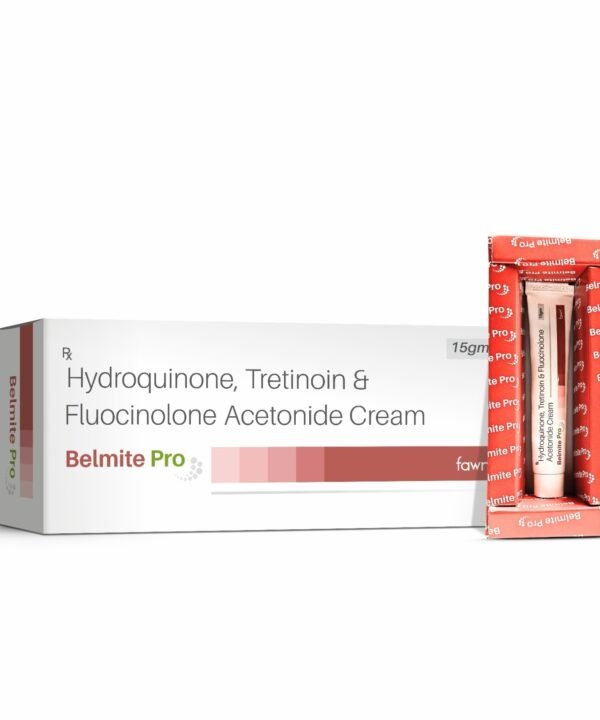 Hydroquinone, Tretinoin & Fluocinolone Acetonide Cream - BELMITE PRO