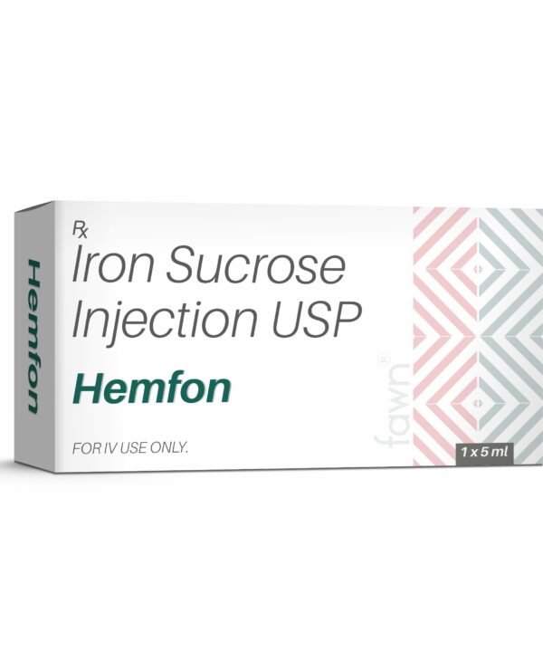 Iron Sucrose Injection USP - HEMFON Injection - Fawn Incor