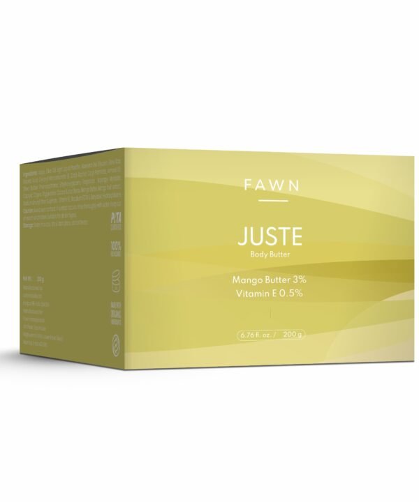 JUSTE Body Butter Cream - Fawn Incor