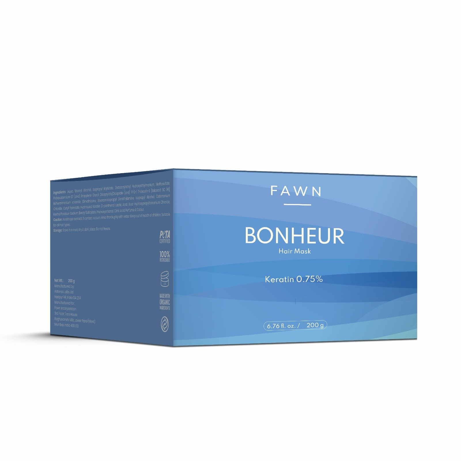 Keratin Hair Mask - BONHEUR - Fawn Incor