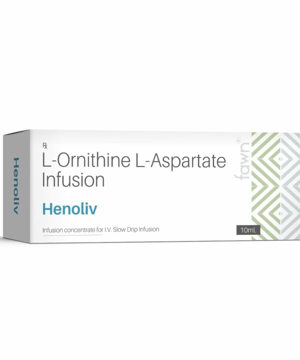 L-Ornithine L-Aspartate Infusion - HENOLIV Infusion - Fawn Incor