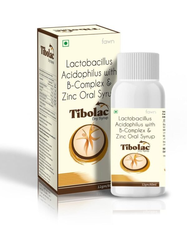 Lactobacillus Acidophilus, B Complex & Zinc Oral Syrup - TIBOLAC