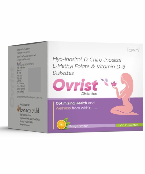 Fawn Incor - Myo-Inositol D-Chiro-Inositol L-Methylfolate & Vitamin D3 Diskettes - OVRIST Diskettes