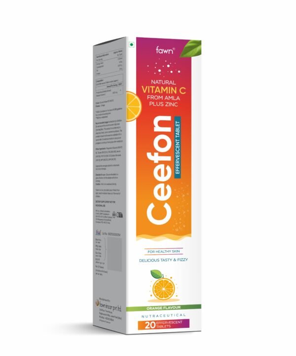 Natural Vitamin C from Amla + Zinc - CEEFON - Fawn Incor