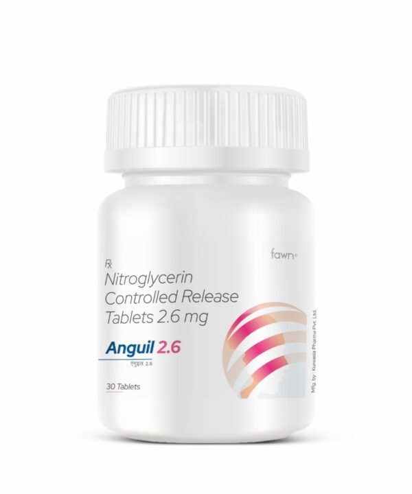 Nitroglycerin Controlled Release Tablets 2.6 mg - ANGUIL 2.6 Tablets
