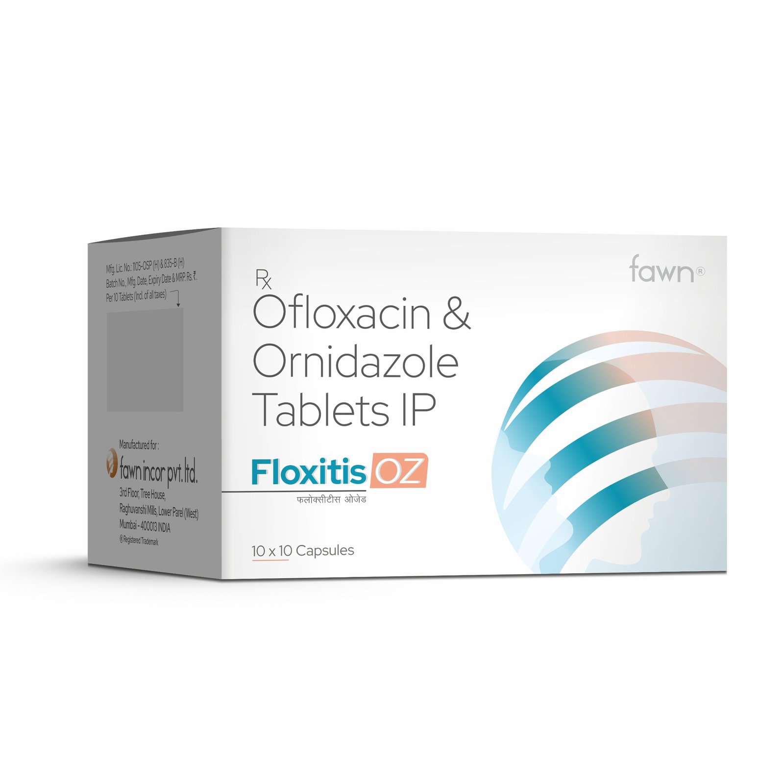Ofloxacin & Ornidazole Tablets - FLOXITIS OZ