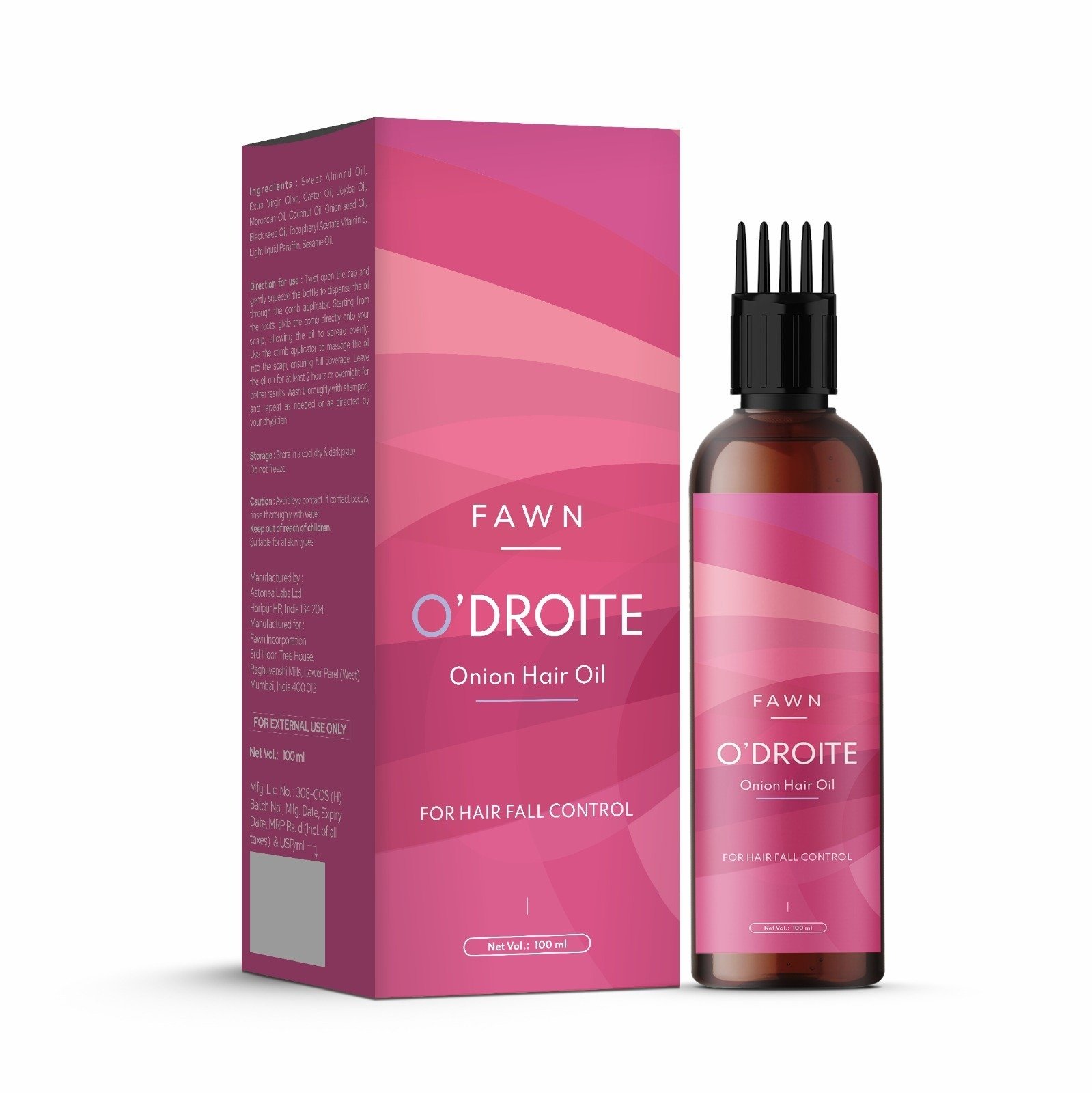 Onion Hair Oil - O DROITE - Fawn Incor