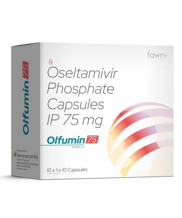 Oseltamivir Phosphate Capsules IP 75 Mg - OLFUMIN 75 - Fawn Incor