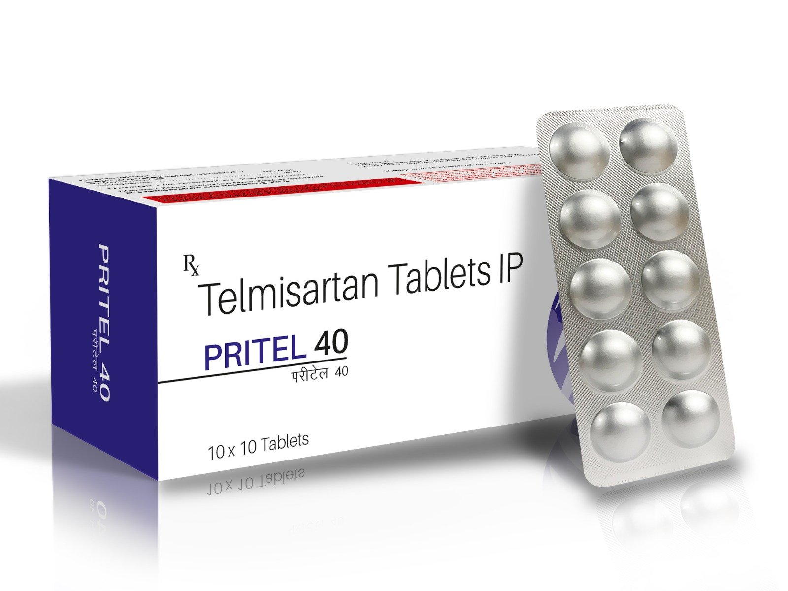 Telmisartan Tablets 40 mg - PRITEL 40