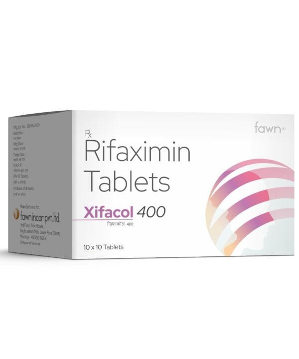 Rifaximin Tablets 400 MG - XIFACOL 400 - Fawn Incor