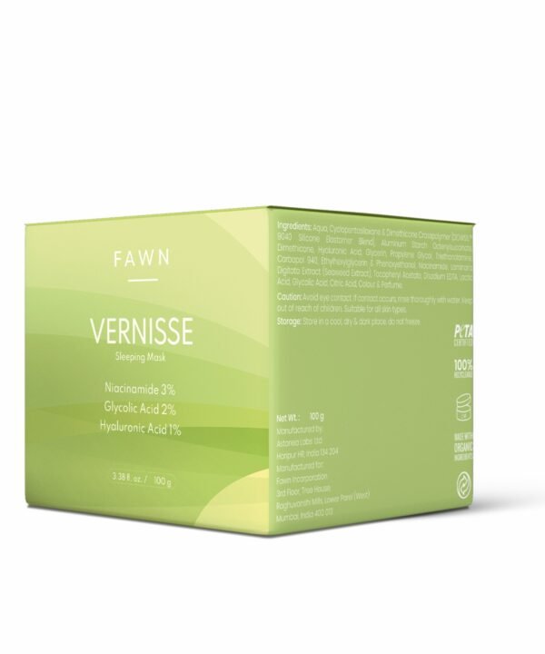 Fawn Incor - Sleeping Mask with Niacinamide & Glycolic Acid - VERNISSE Sleeping Mask