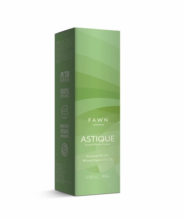 Fawn Incor - Stretch Marks Cream with Almond & Wheat Germ Oil - ASTIQUE