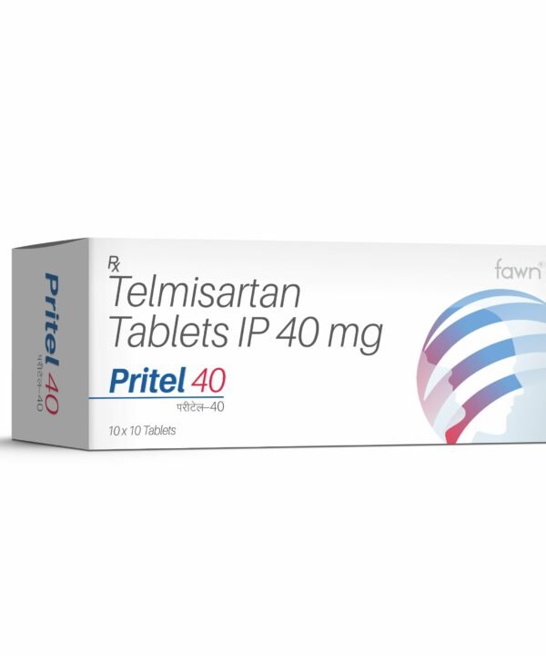 Telmisartan Tablets 40 mg – PRITEL 40 - Fawn Incor