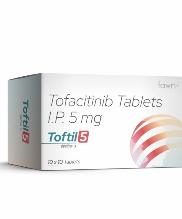 Tofacitinib Tablets IP 5 Mg - TOFTIL 5 - Fawn Incor