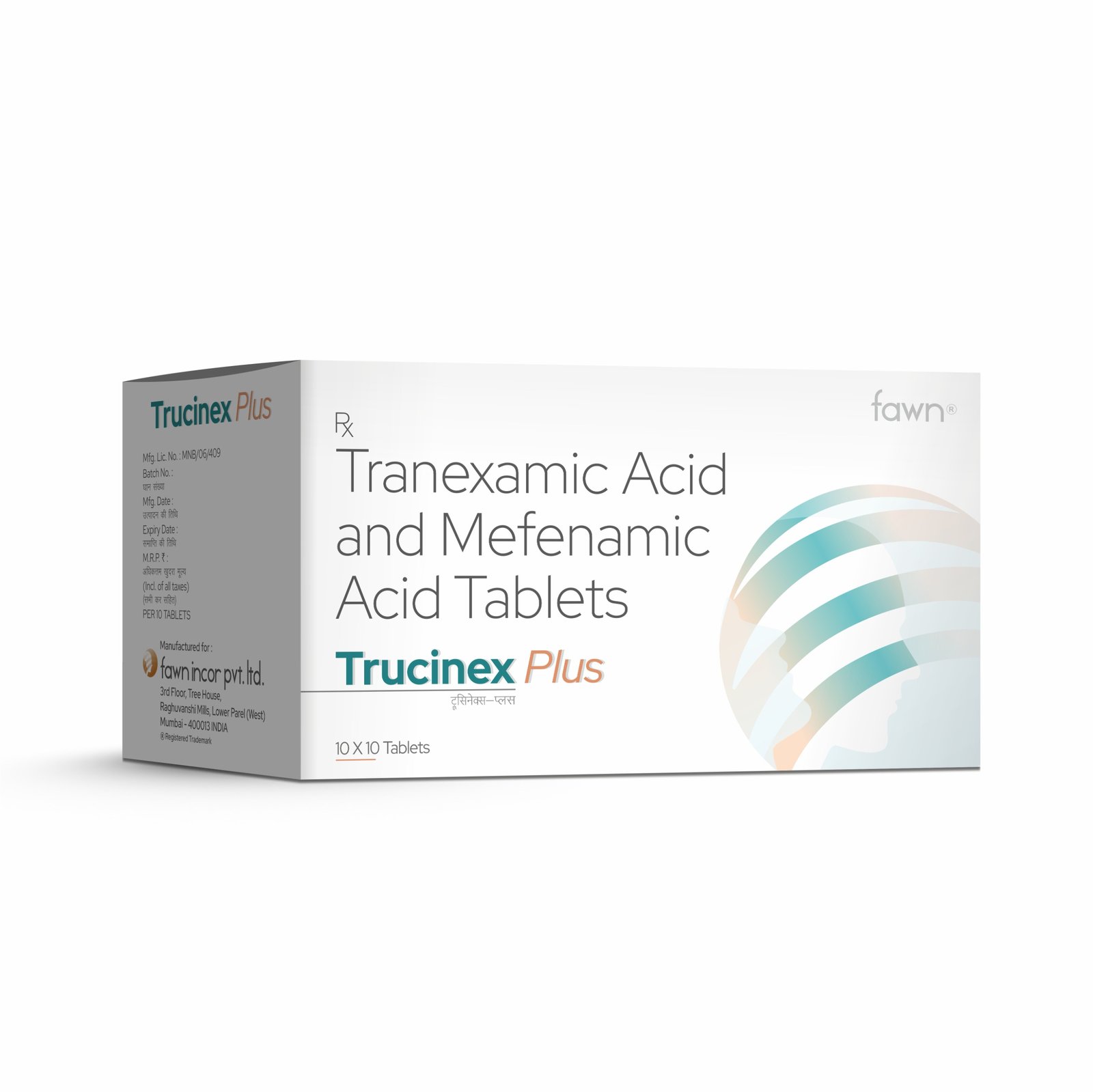 Tranexamic Acid & Mefenamic Acid Tablets - TRUCINEX PLUS