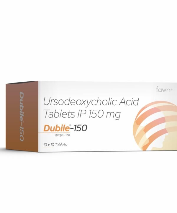 Ursodeoxycholic Acid Tablet IP 150 Mg - DUBILE 150 - Fawn Incor