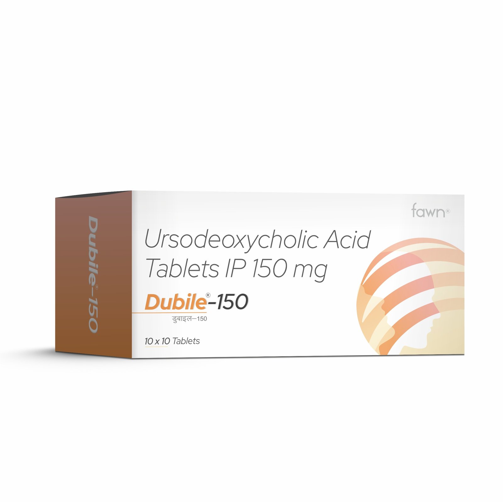 Ursodeoxycholic Acid Tablet IP 150 Mg - DUBILE 150 - Fawn Incor