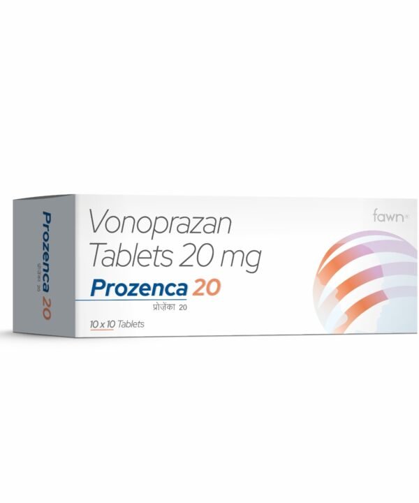 Vonoprazan Tablets 20 Mg - PROZENCA 20 - Fawn Incor