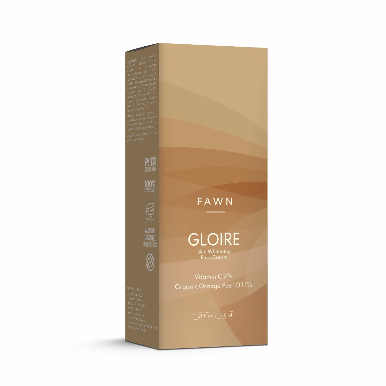 Whitening Face Cream - GLOIRE Cream - Fawn Incor