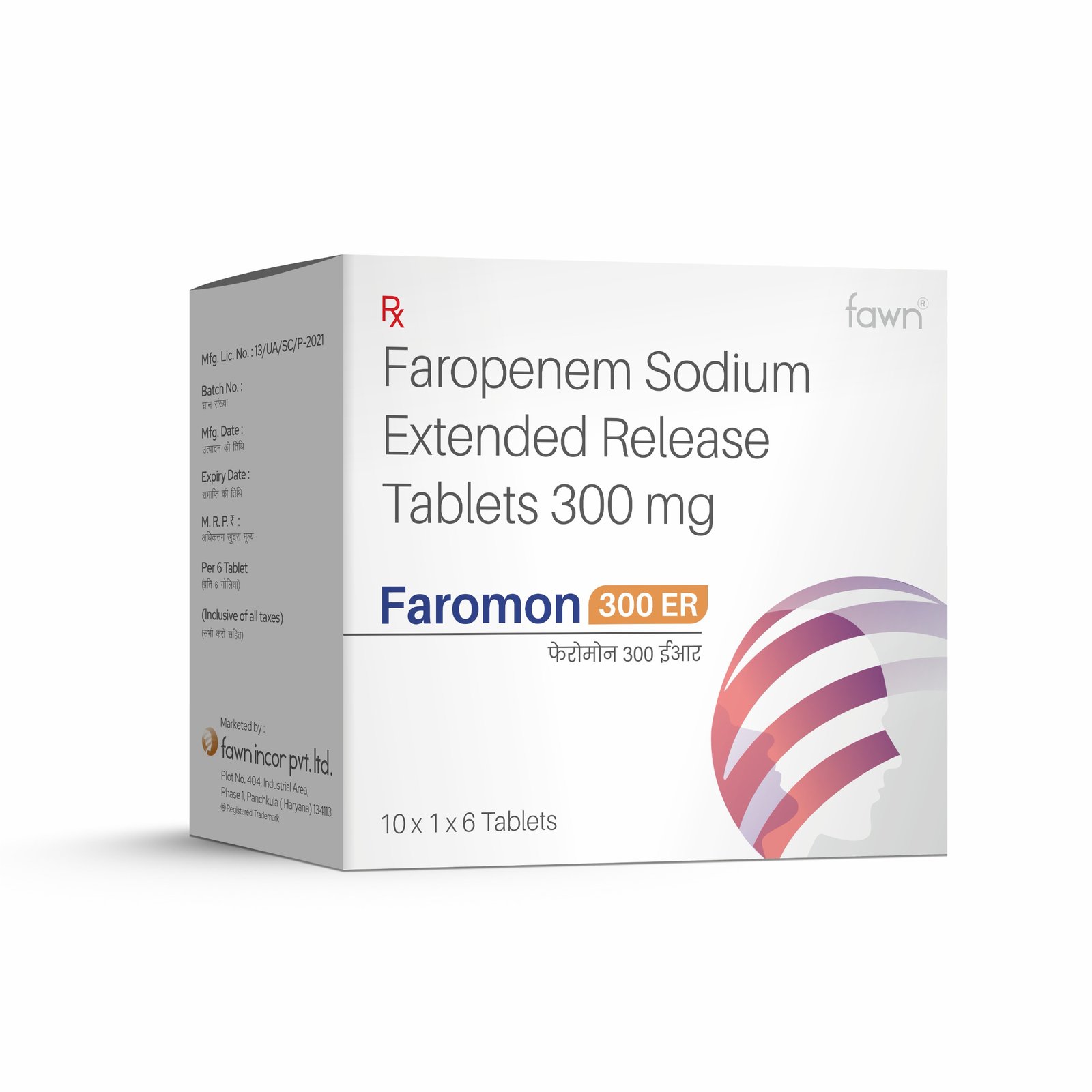 Faropenem Sodium 300 mg Extended release Tablets