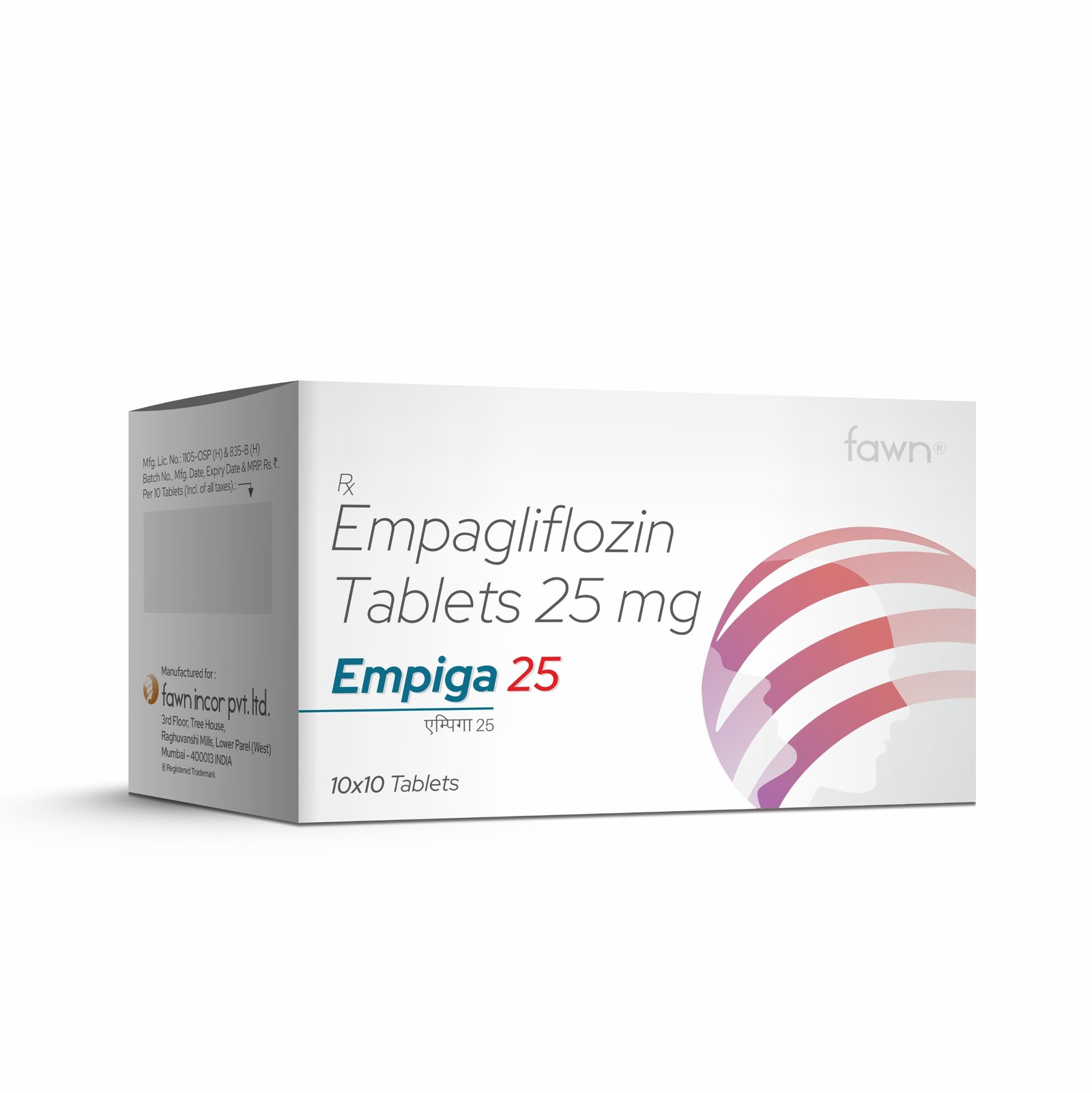 Empagliflozin 25 MG Tablets – EMPIGA 25