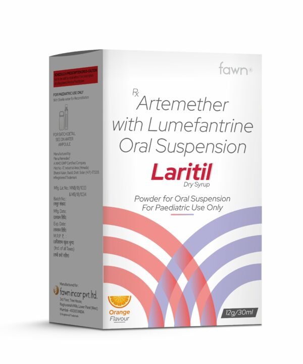 Artemether & Lumefantrine Oral Suspension- LARITIL Dry Syrup