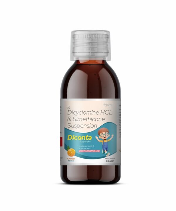 Dicyclomine Hydrochloride & Simethicone Suspension - DICONTA Suspension