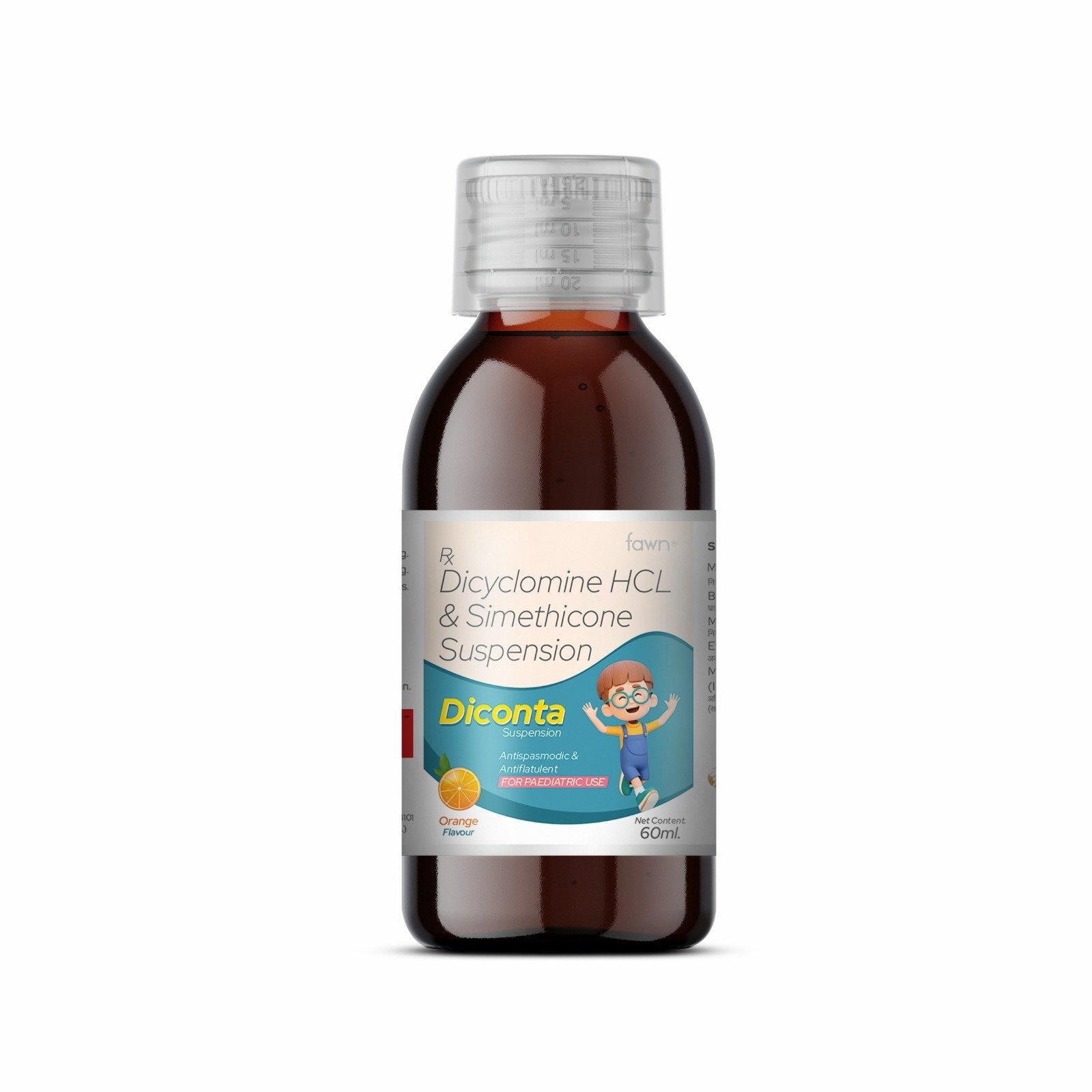 Dicyclomine Hydrochloride & Simethicone Suspension - DICONTA Suspension