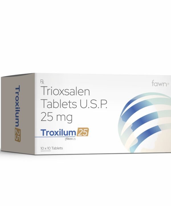 Trioxsalen 25 Mg Tablets USP - TROXILUM 25 Tablets