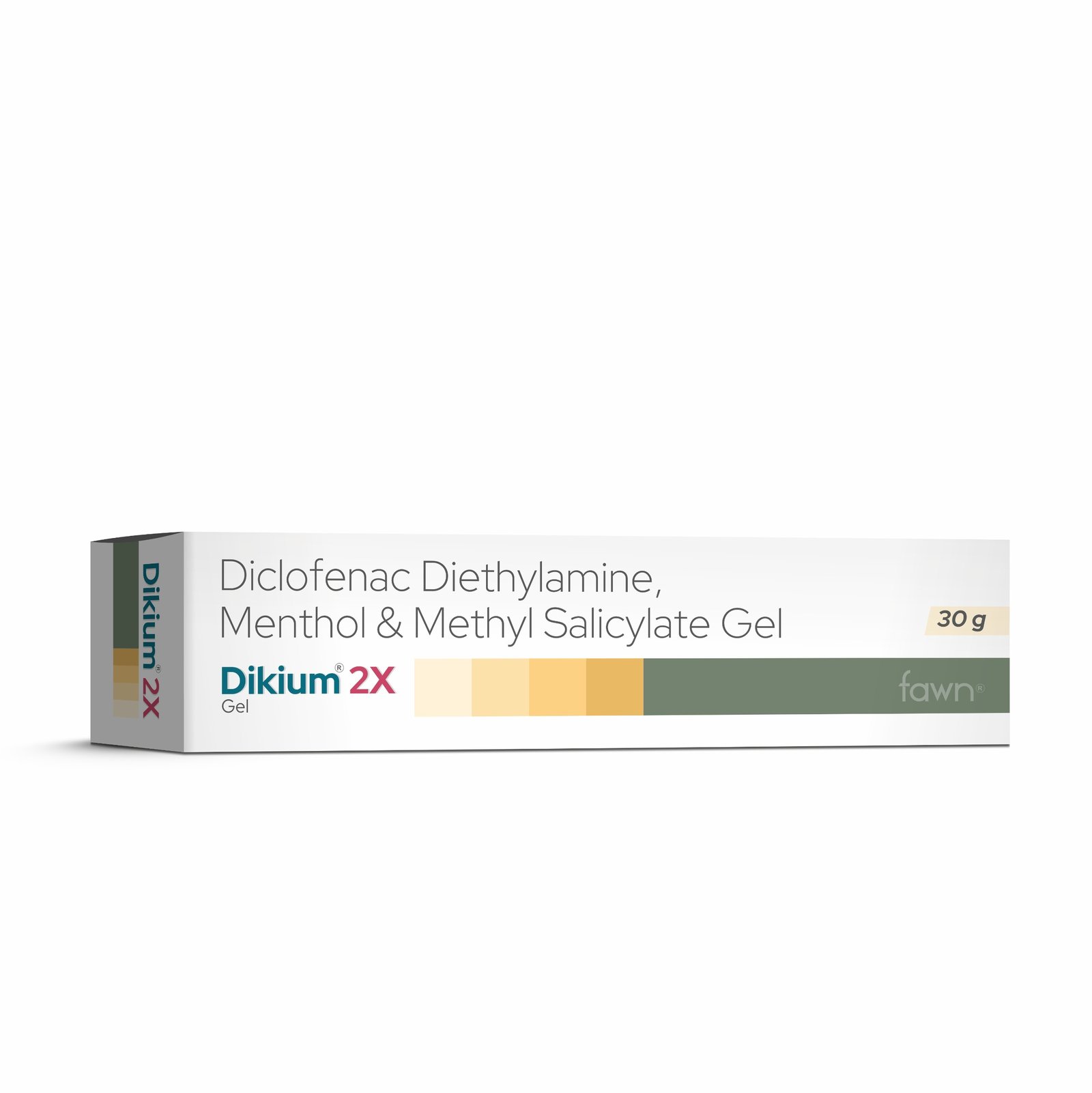 Diclofenac Diethylamine, Menthol & Methyl Salicylate Gel - DIKIUM 2X