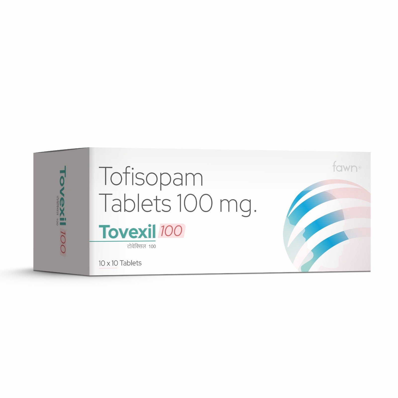 Tofisopam Tablets 100 Mg - TOVEXIL 100 Tablet