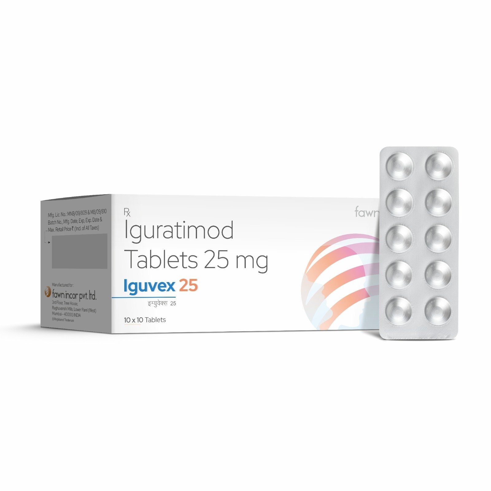 Iguratimod Tablets 25 Mg - IGUVEX 25 Tablets
