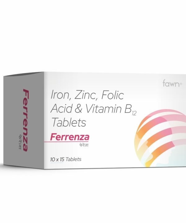 Iron, Zinc, Folic Acid & Vitamin B12 Tablets