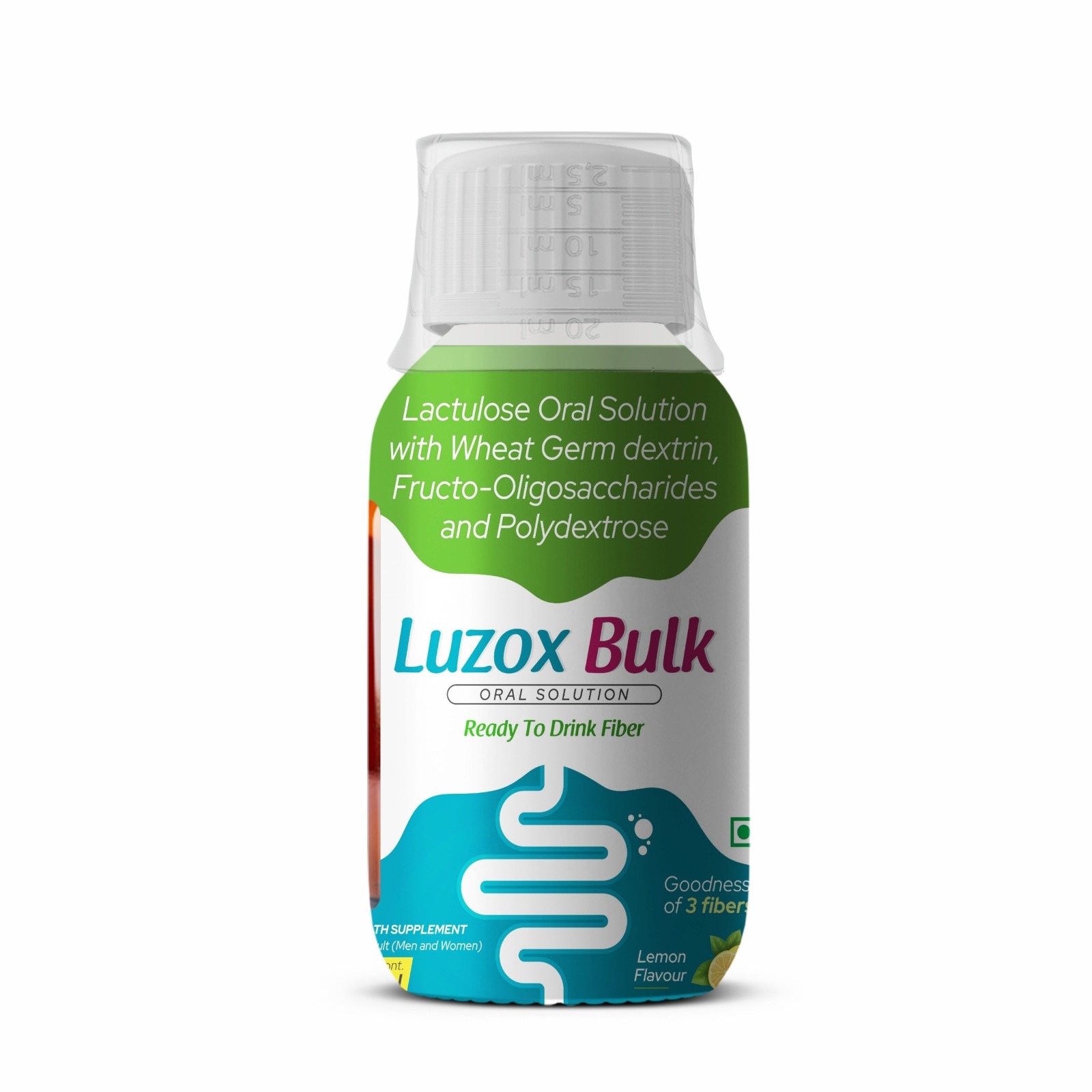 Lactulose Oral Solution with Wheat Dextrin, Fructo-Oligosaccharides & Polydextrose - LUZOX BULK Solution