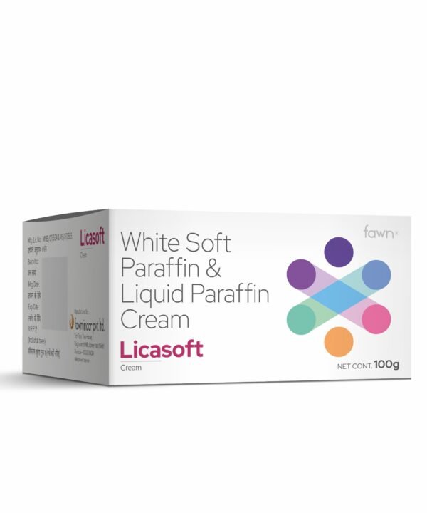 White Soft Paraffin & Light Liquid Paraffin Cream - Fawn Incor