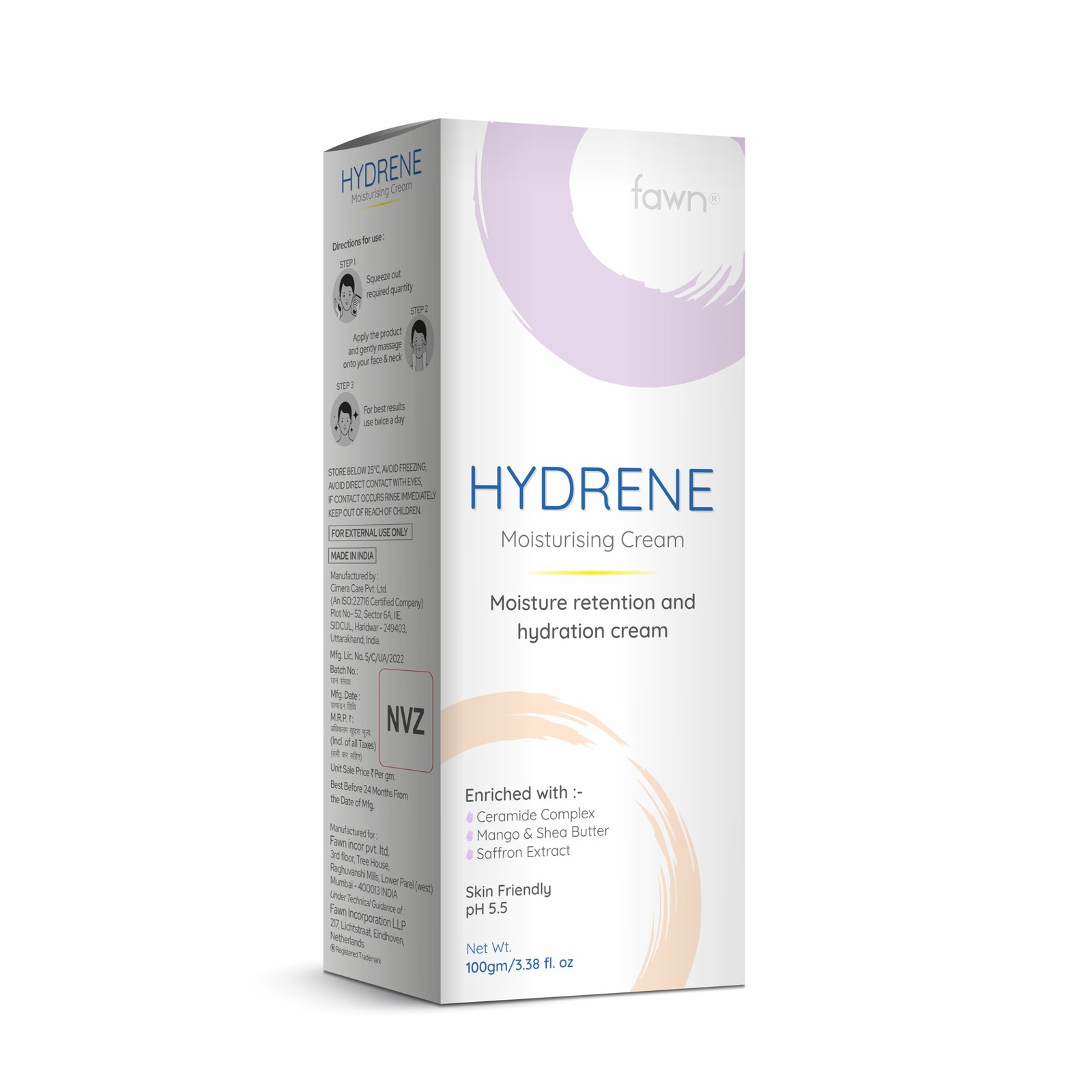 Moisturising Cream for face - HYDRENE Moisturising Cream