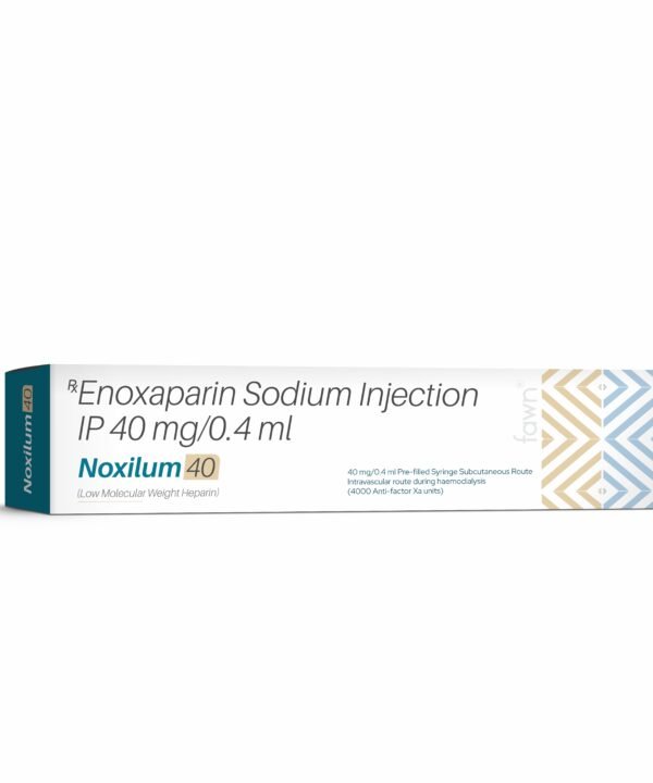 Enoxaparin Sodium Injection IP 40 Mg - NOXILUM 40 - Fawn Incor