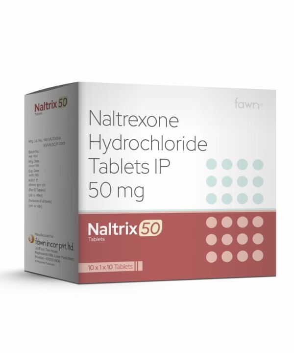 Fawn Incor - Naltrexone Hydrochloride Tablets IP 50 Mg - NALTRIX 50 Tablets