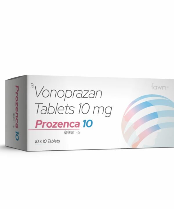 Vonoprazan Tablets 10 Mg - PROZENCA 10 Tablets - Fawn Incor