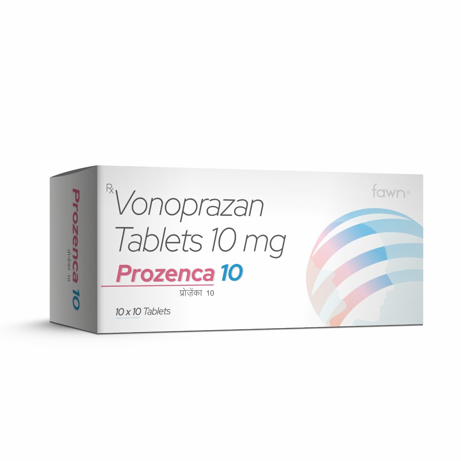 Vonoprazan Tablets 10 Mg - PROZENCA 10 Tablets - Fawn Incor