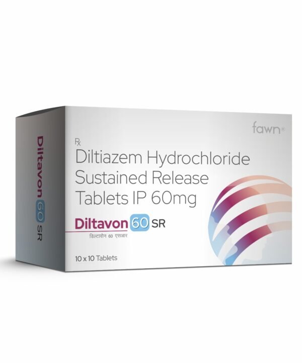 Fawn Incor -DILTAVON 60 SR - Diltiazem Hydrochloride Sustained Release Tablets 60 mg