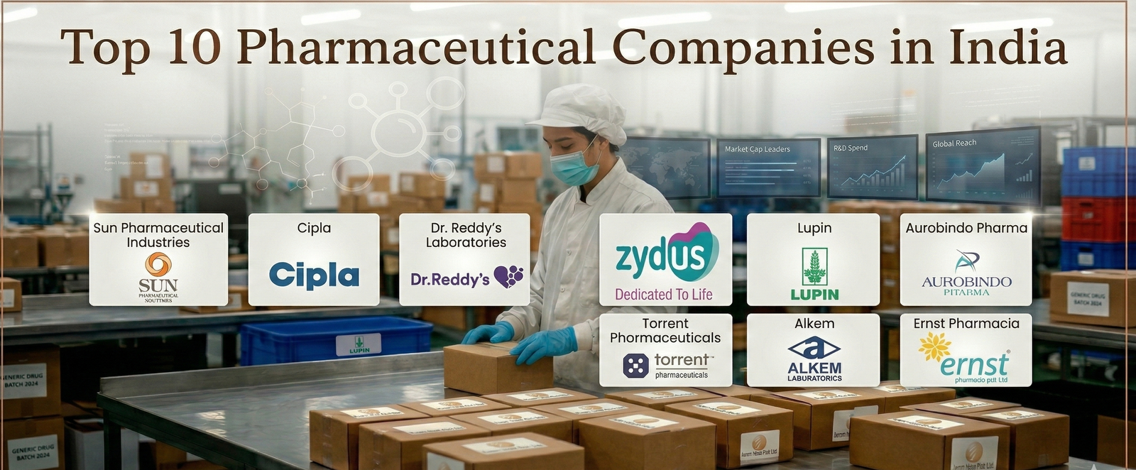 Top 10 Pharmaceutical Companies in India - Fawn Incor
