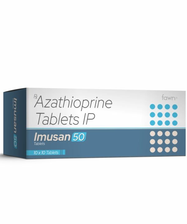Azathioprine Tablets IP 50 Mg - IMUSAN 50 Tablets - Fawn Incor