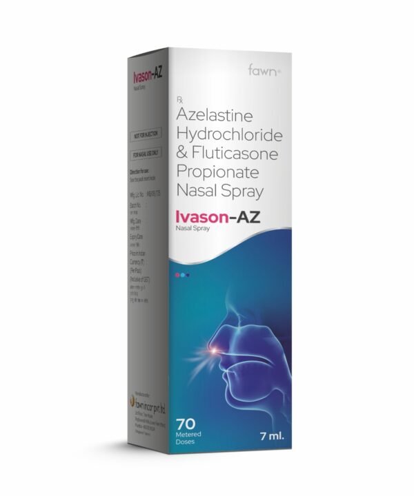 Azelastine Hydrochloride & Fluticasone Propionate Nasal Spray - IVASON AZ Nasal Spray - Fawn Incor
