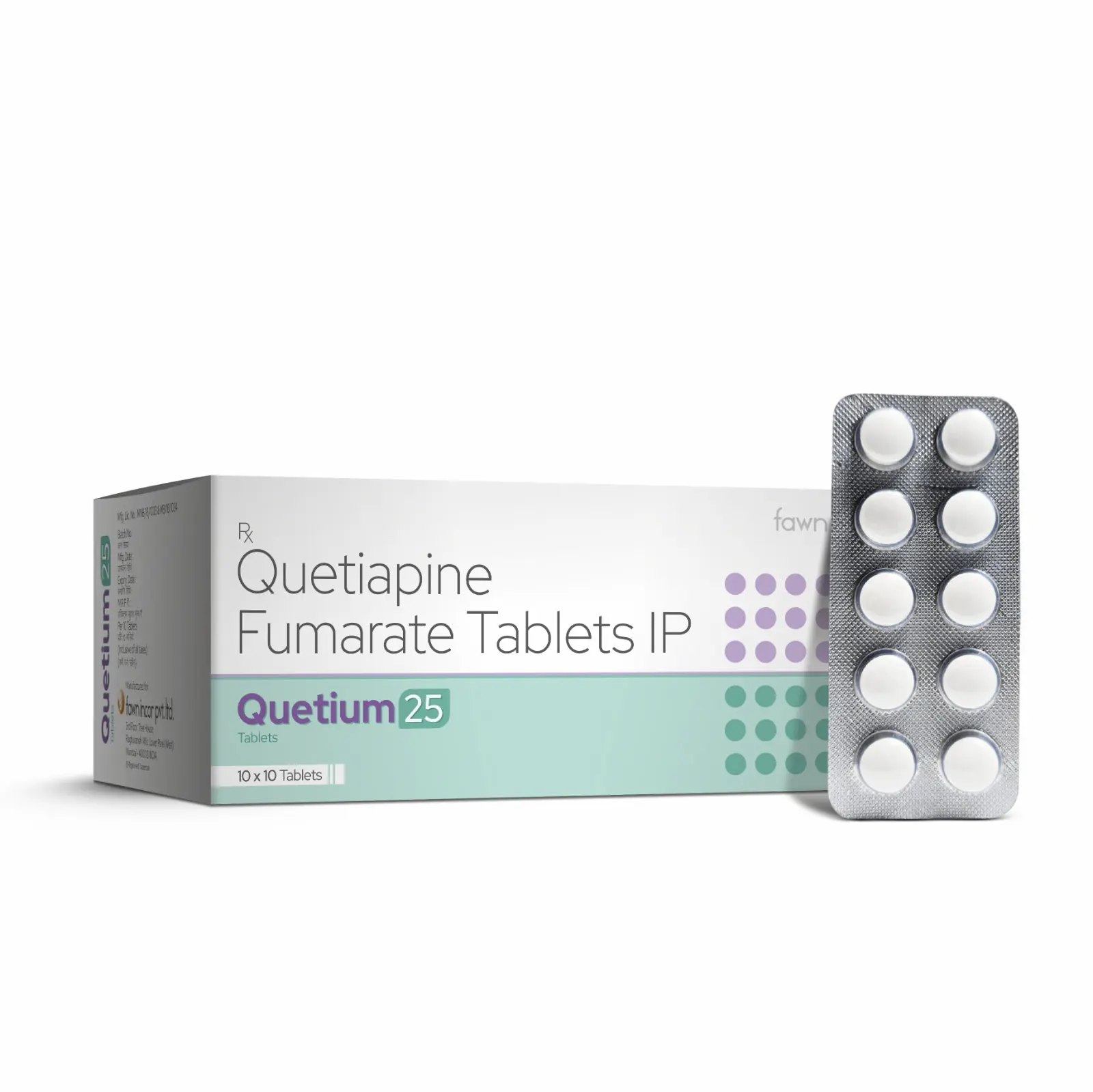 Quetiapine Fumarate Tablets IP 25 Mg - QUETIUM 25 Tablets