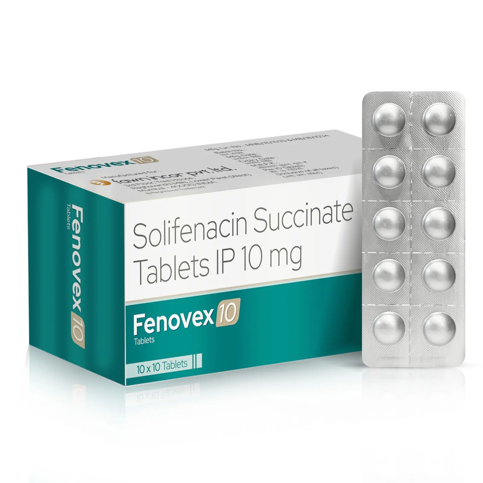 Solifenacin Succinate Tablets IP 10 Mg
