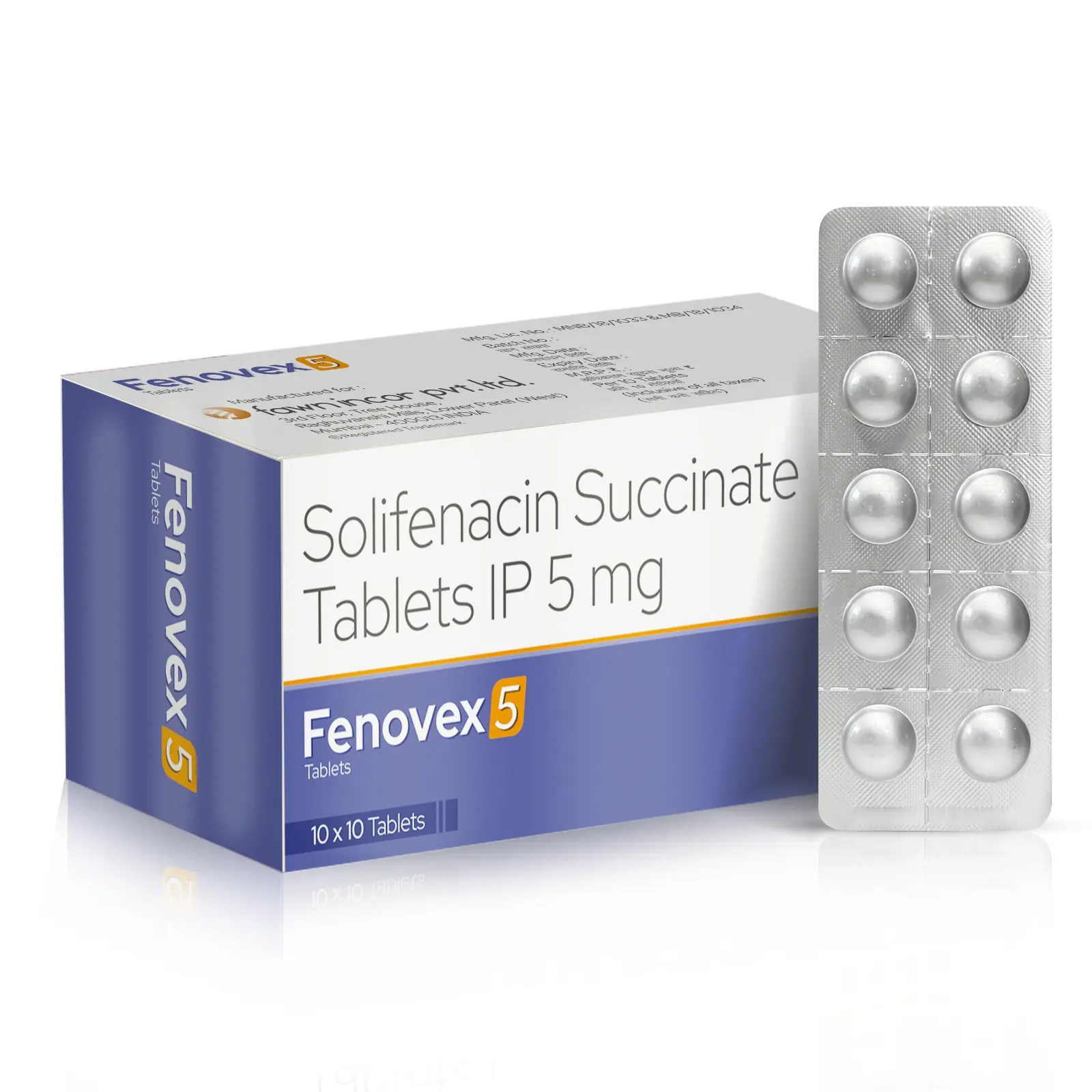 Solifenacin Succinate Tablets IP 5 Mg