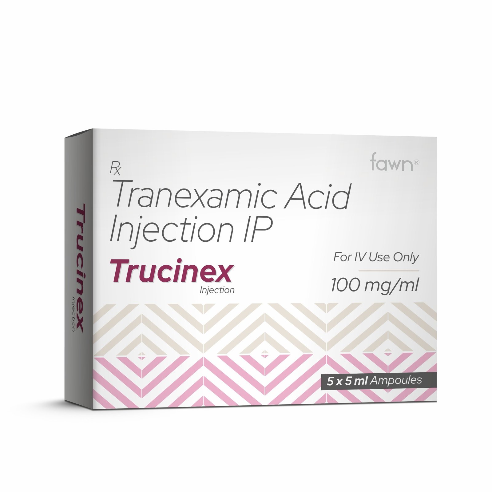 Tranexamic Acid Injection IP - TRUCINEX Injection - Fawn Incor