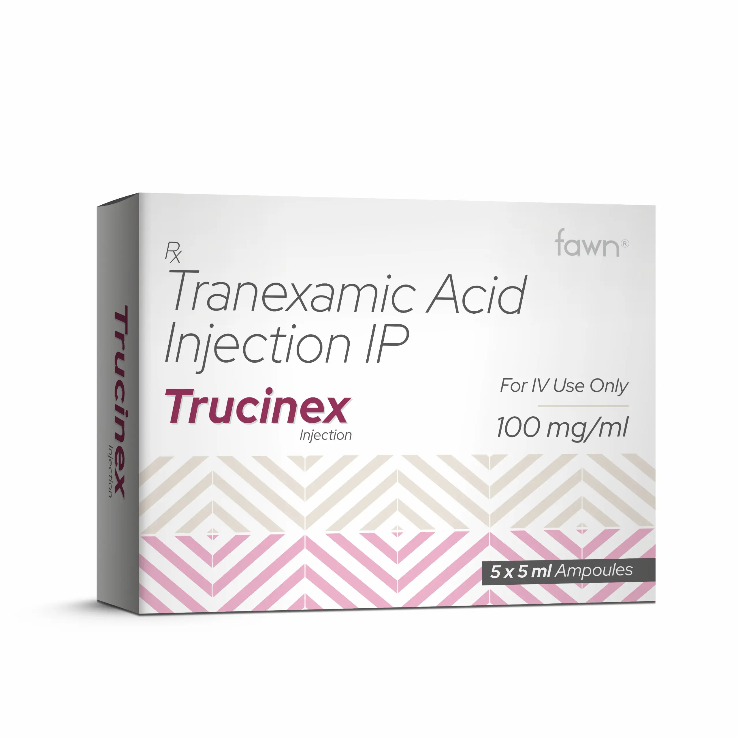 Tranexamic Acid Injection IP - TRUCINEX Injection - Fawn Incor