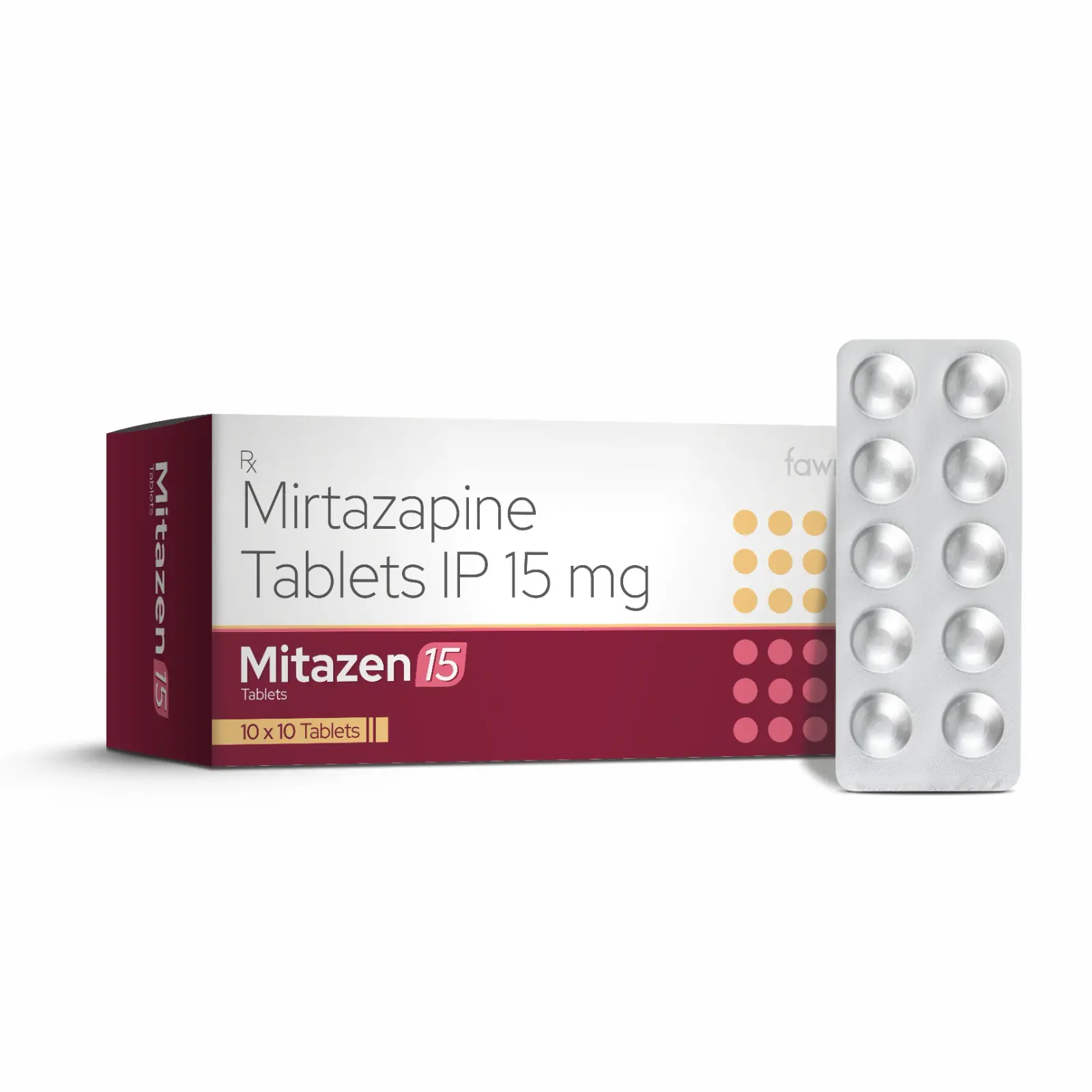 Mirtazapine Tablets IP 15 Mg